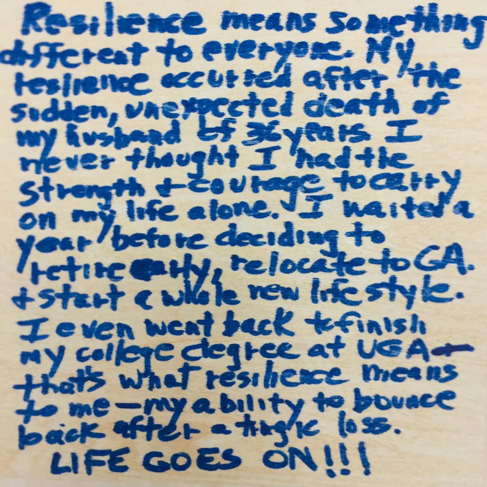 Resilience Means Something Different to Everyone
