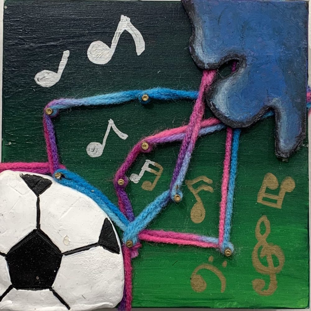 Soccer + Music + Art